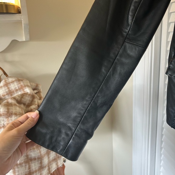 VINTAGE LAMBSKIN LEATHER JACKET - Sonoma - Women’s size M - Like-new! - Picture 3 of 9